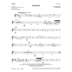 Emmanuel - Violin 2