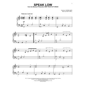 Speak Low