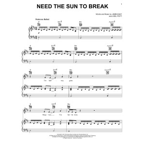 Need The Sun To Break