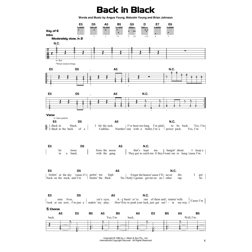 Back In Black