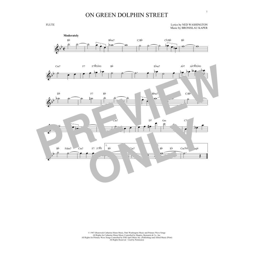 On Green Dolphin Street