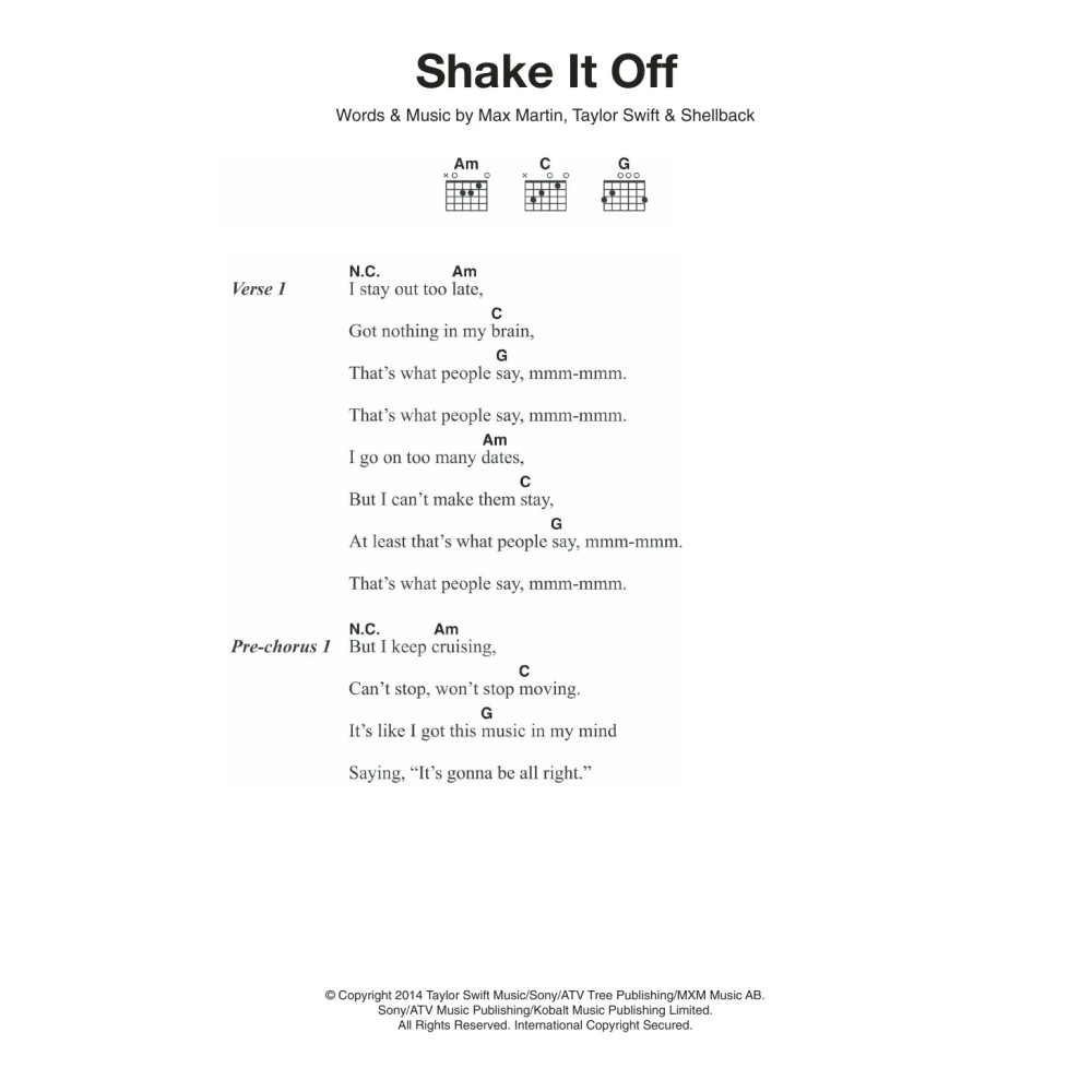 Shake It Off