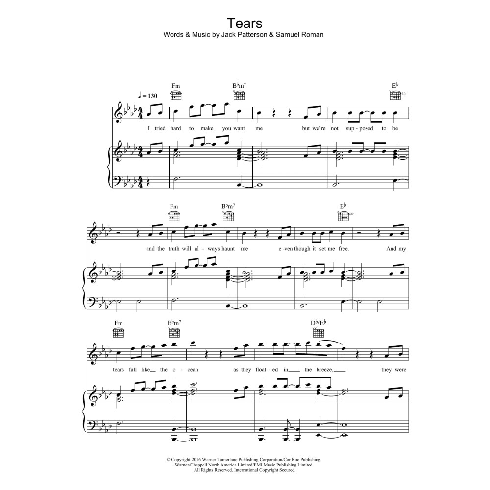 Tears (featuring Louisa Johnson)