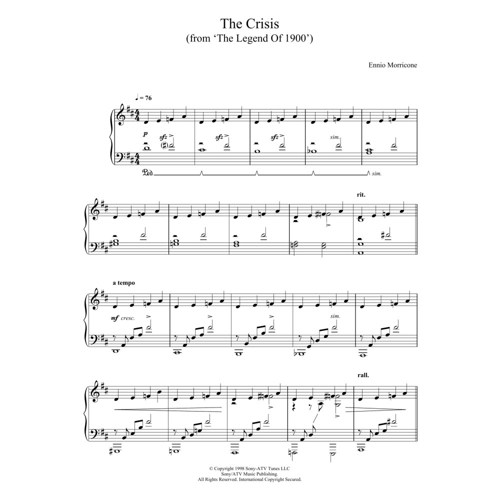 The Crisis (From 'The Legend Of 1900')