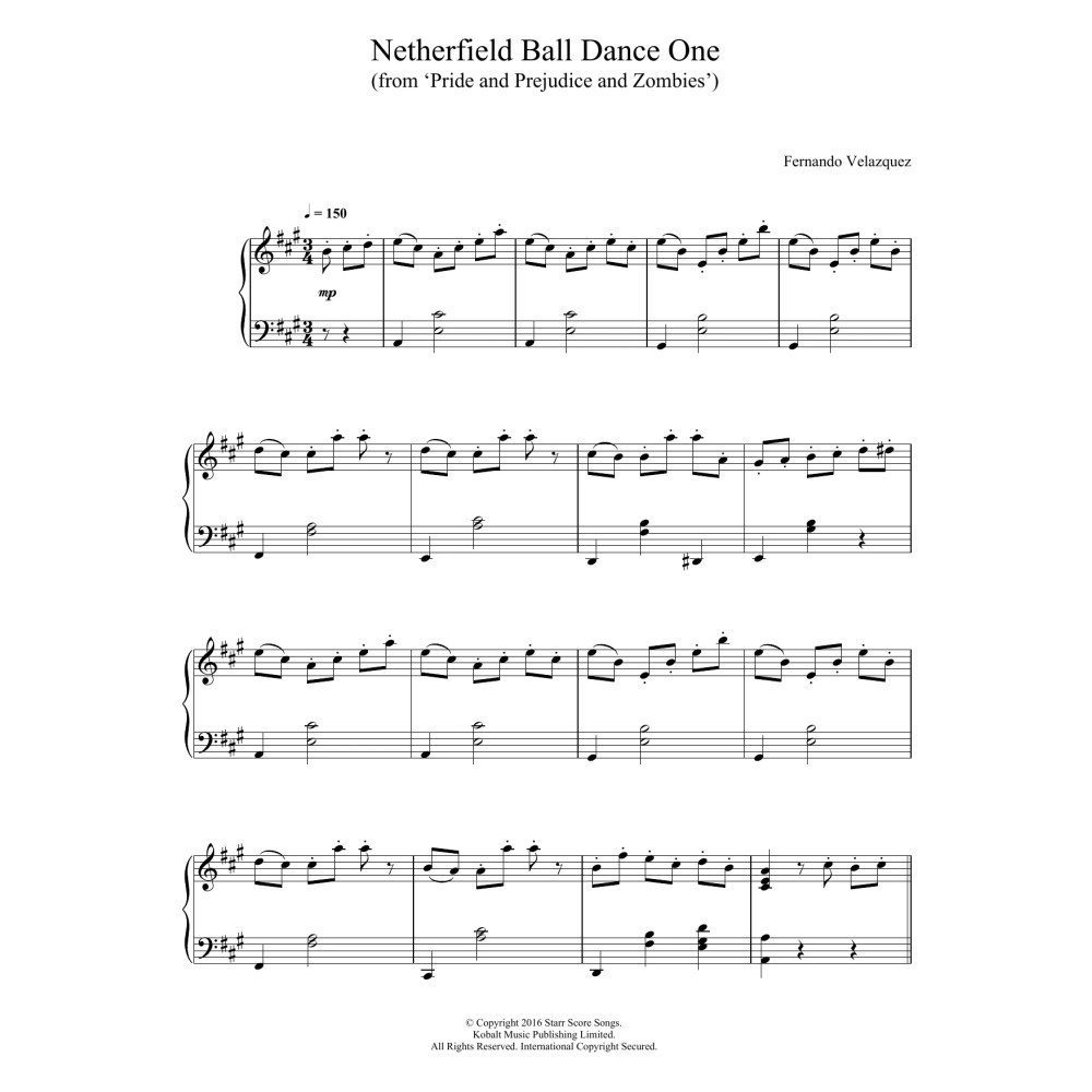 Netherfield Ball Dance One (from 'Pride and Prejudice and Zombies')