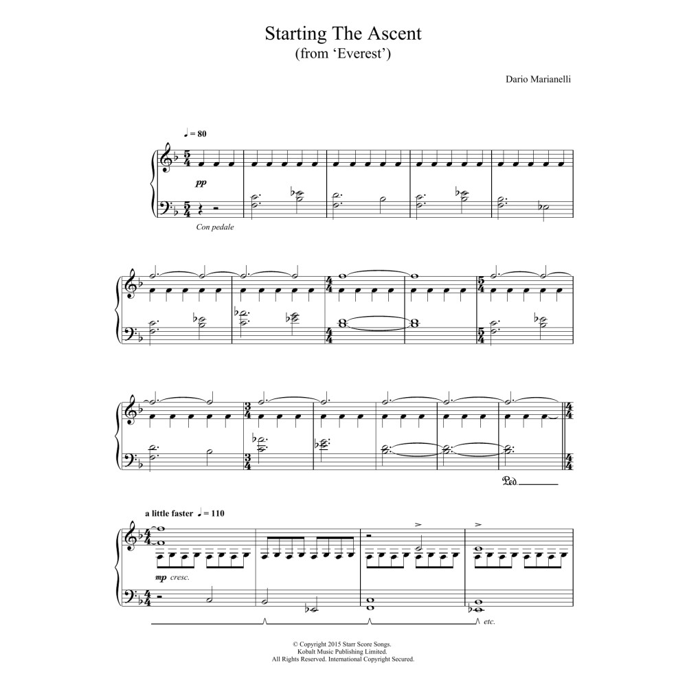 Starting The Ascent (From 'Everest')