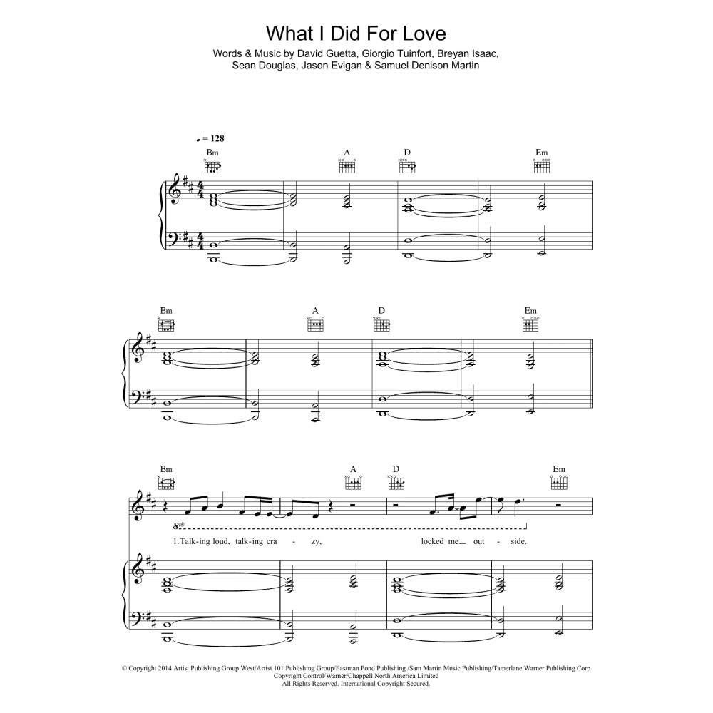 What I Did For Love (feat. Emeli Sande)