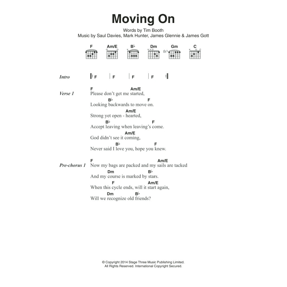 Moving On