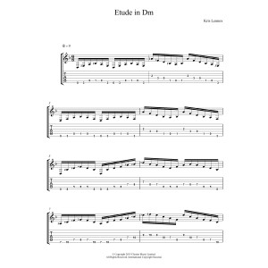 Etude In Dm