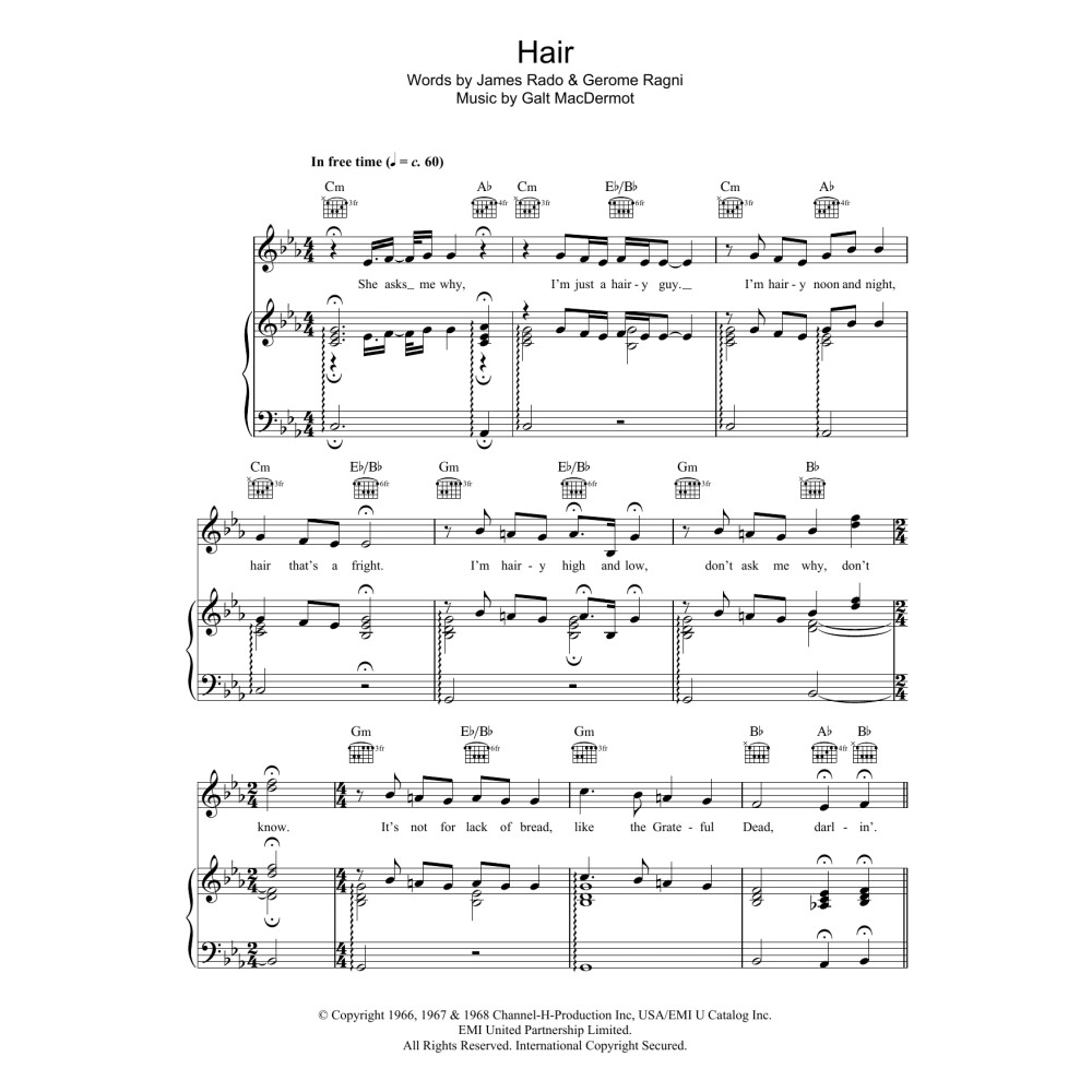 Hair (from 'Hair')