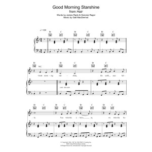 Good Morning Starshine (from 'Hair')