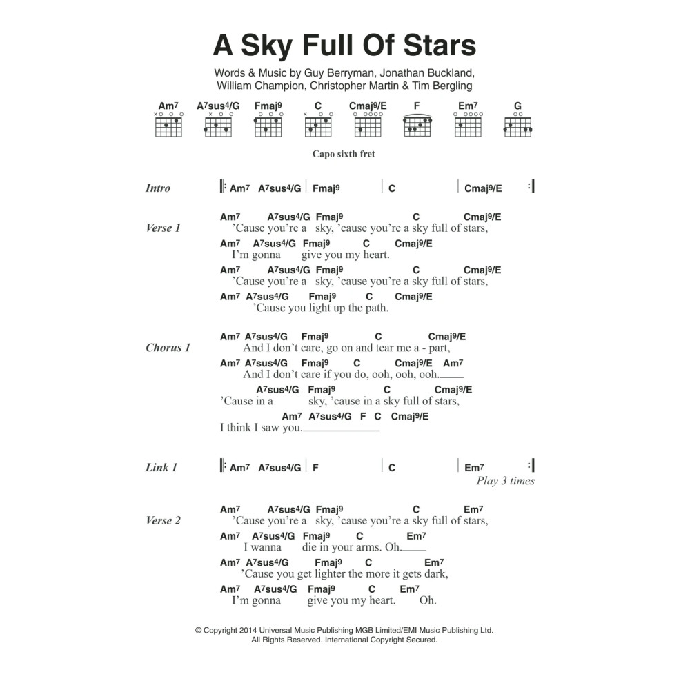 A Sky Full Of Stars