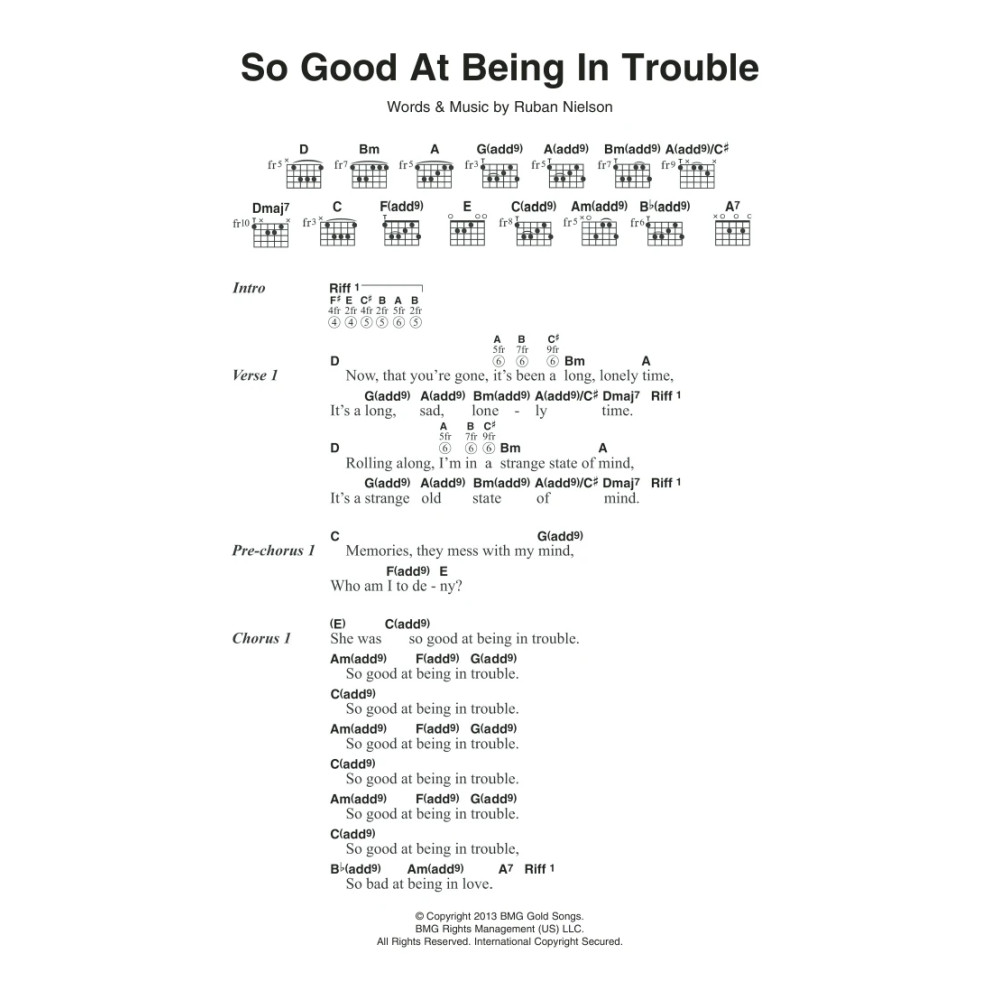 So Good At Being In Trouble