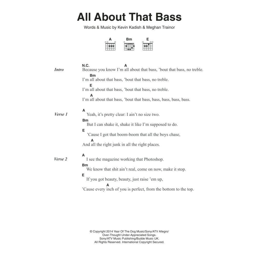 All About That Bass