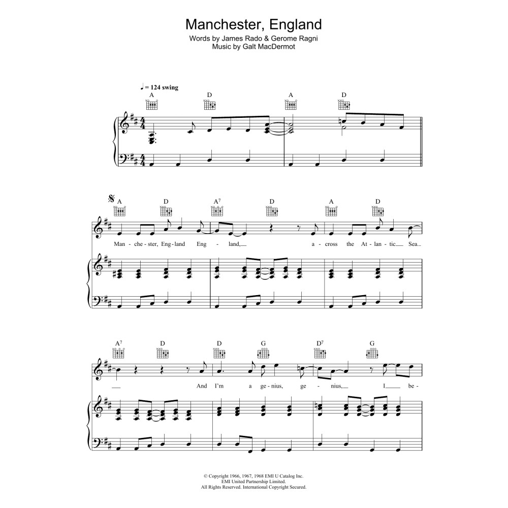 Manchester, England (from 'Hair')