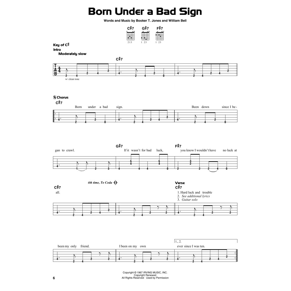 Born Under A Bad Sign