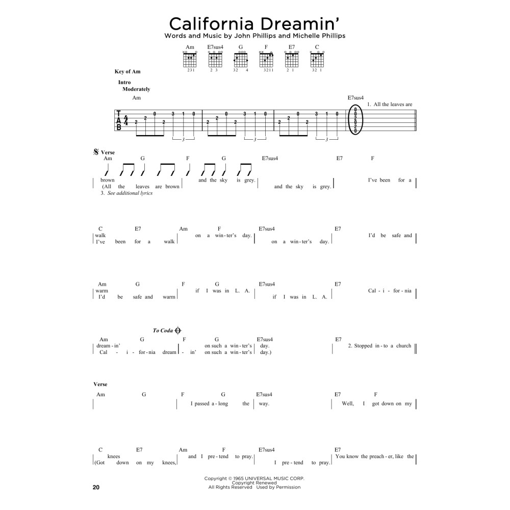 California Dreamin'