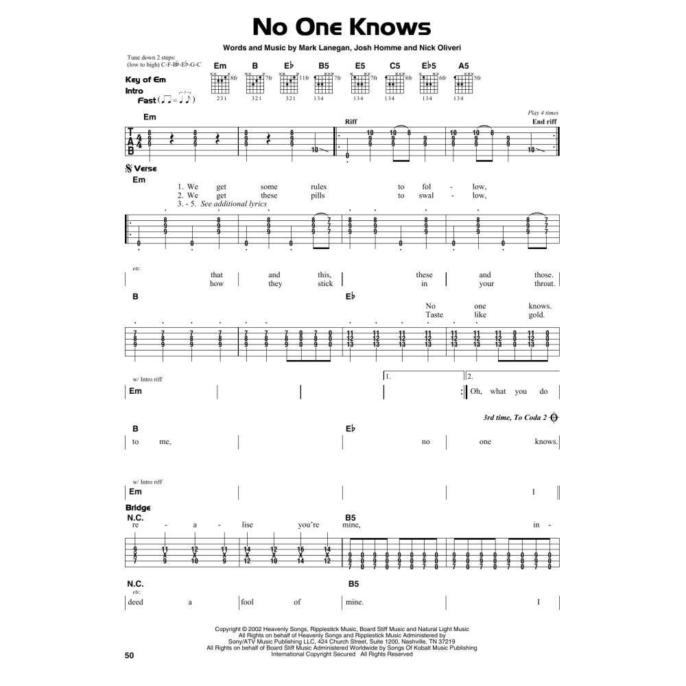 No One Knows