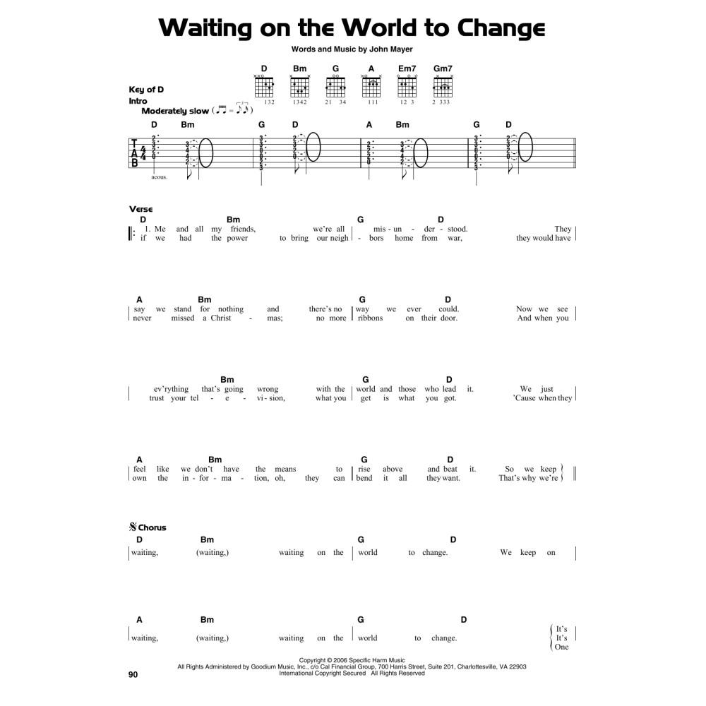 Waiting On The World To Change