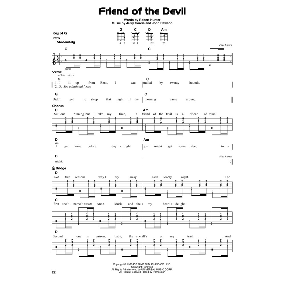 Friend Of The Devil