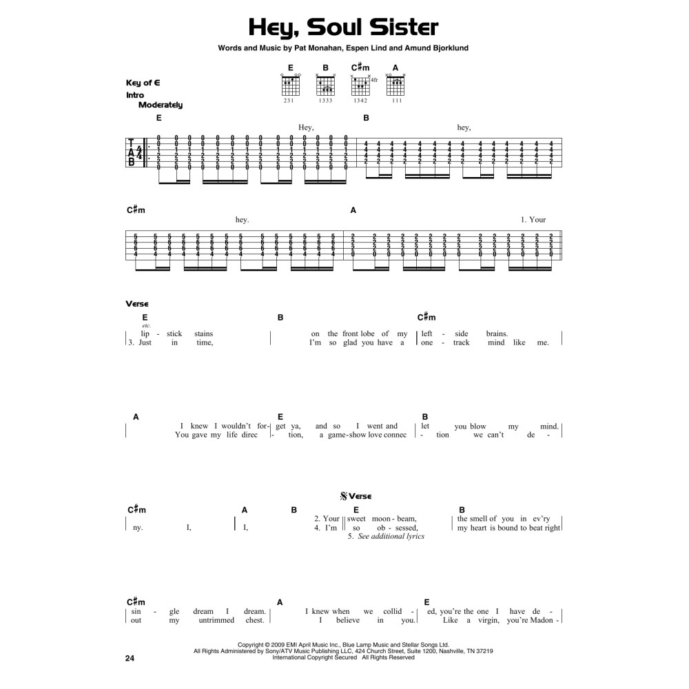 Hey, Soul Sister