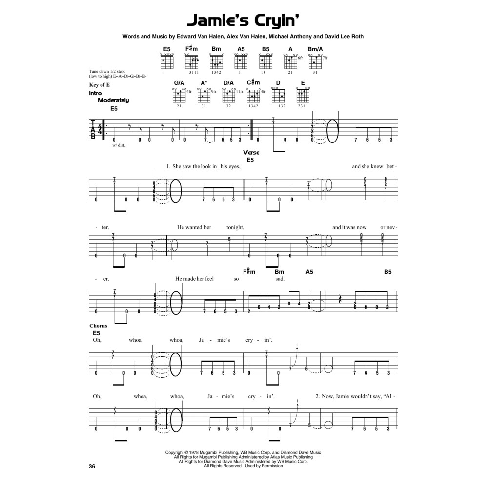 Jamie's Cryin'