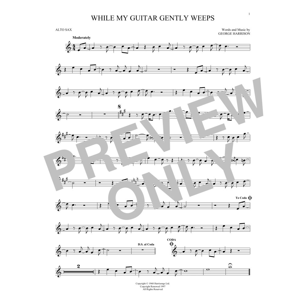 While My Guitar Gently Weeps
