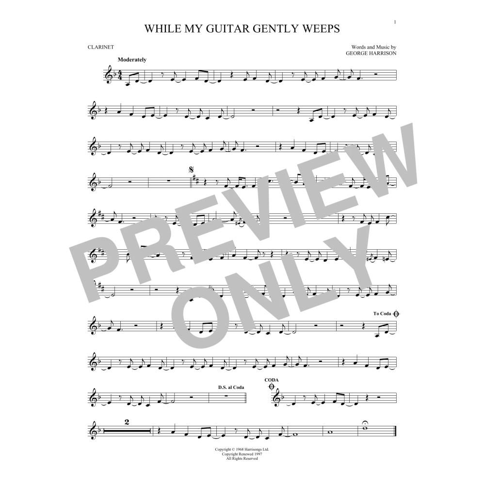 While My Guitar Gently Weeps