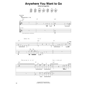 Anywhere You Want To Go