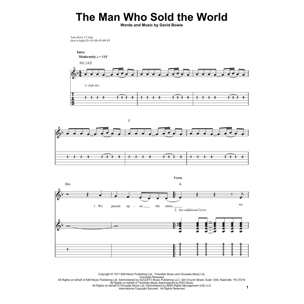 The Man Who Sold The World