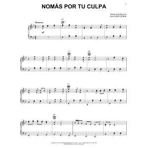 Nomas Por Tu Culpa
