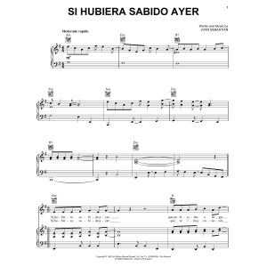 Si Hubiera Sabido Ayer