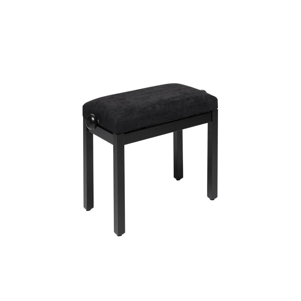 Stagg PB36 Banquette Piano Noir Mat Velours Noir