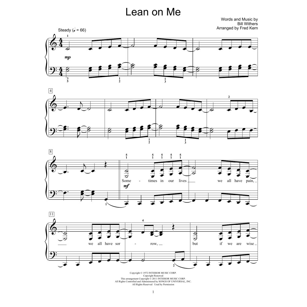 Lean On Me