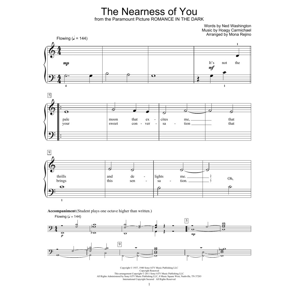 The Nearness Of You