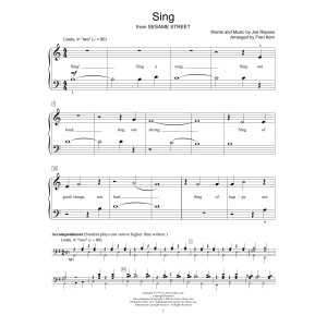 Sing (from Sesame Street) (arr. Fred Kern)
