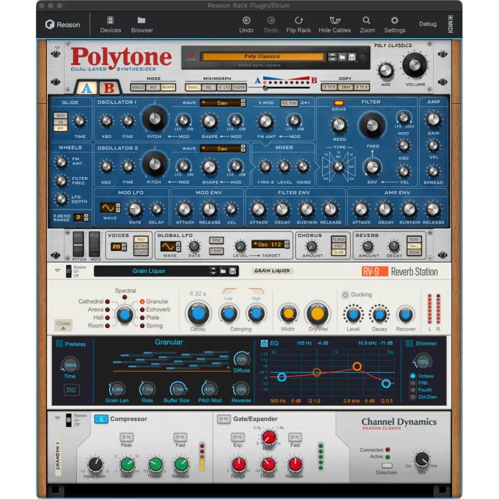 Reason Rack Subscription 1 year