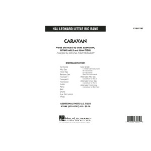 Caravan - Full Score