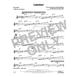 Caravan - C Solo Sheet