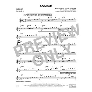Caravan - Eb Solo Sheet
