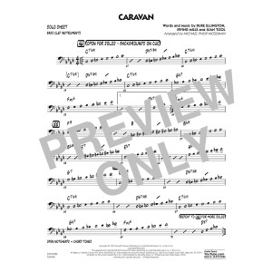 Caravan - Bass Clef Solo Sheet