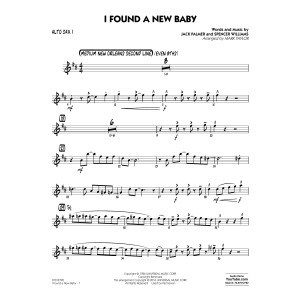 I Found a New Baby - Alto Sax 1