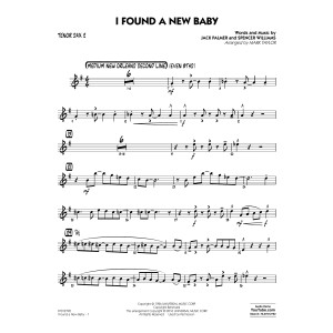 I Found a New Baby - Tenor Sax 2