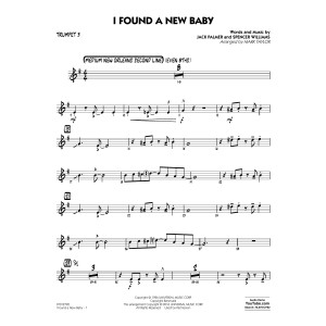 I Found a New Baby - Trumpet 3