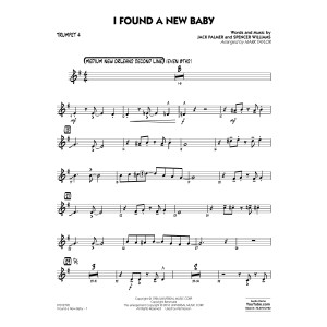 I Found a New Baby - Trumpet 4