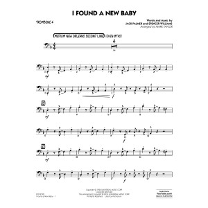 I Found a New Baby - Trombone 4