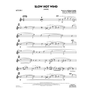 Slow Hot Wind (Lujon) - Alto Sax 1