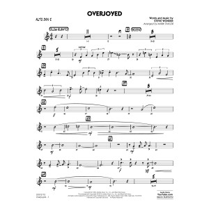 Overjoyed - Alto Sax 2