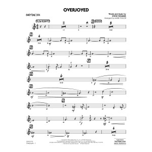 Overjoyed - Baritone Sax
