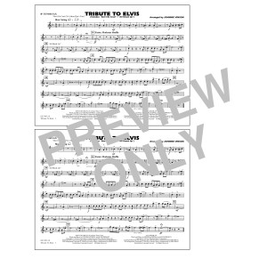 Tribute To Elvis Dont Be Cruel And All Shook Up - Bb Tenor Sax